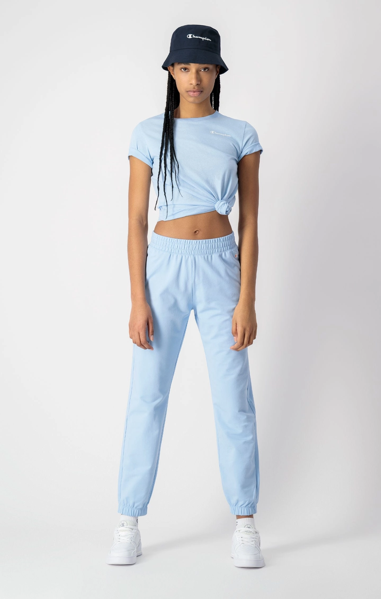 Jogginghose aus Stretch-Baumwolle mit C-Logo
