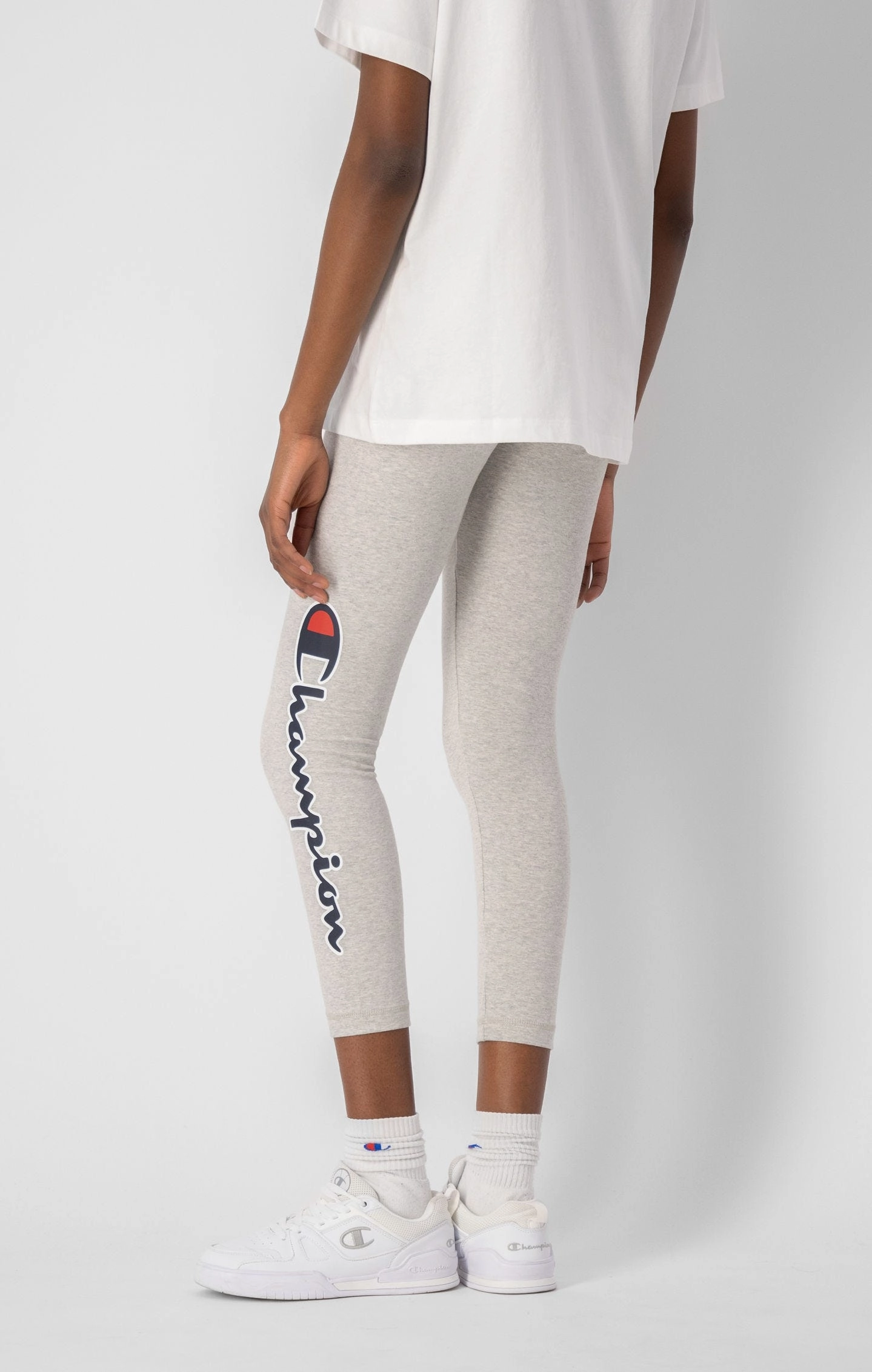 Knöchellange Leggings mit hoher Taille