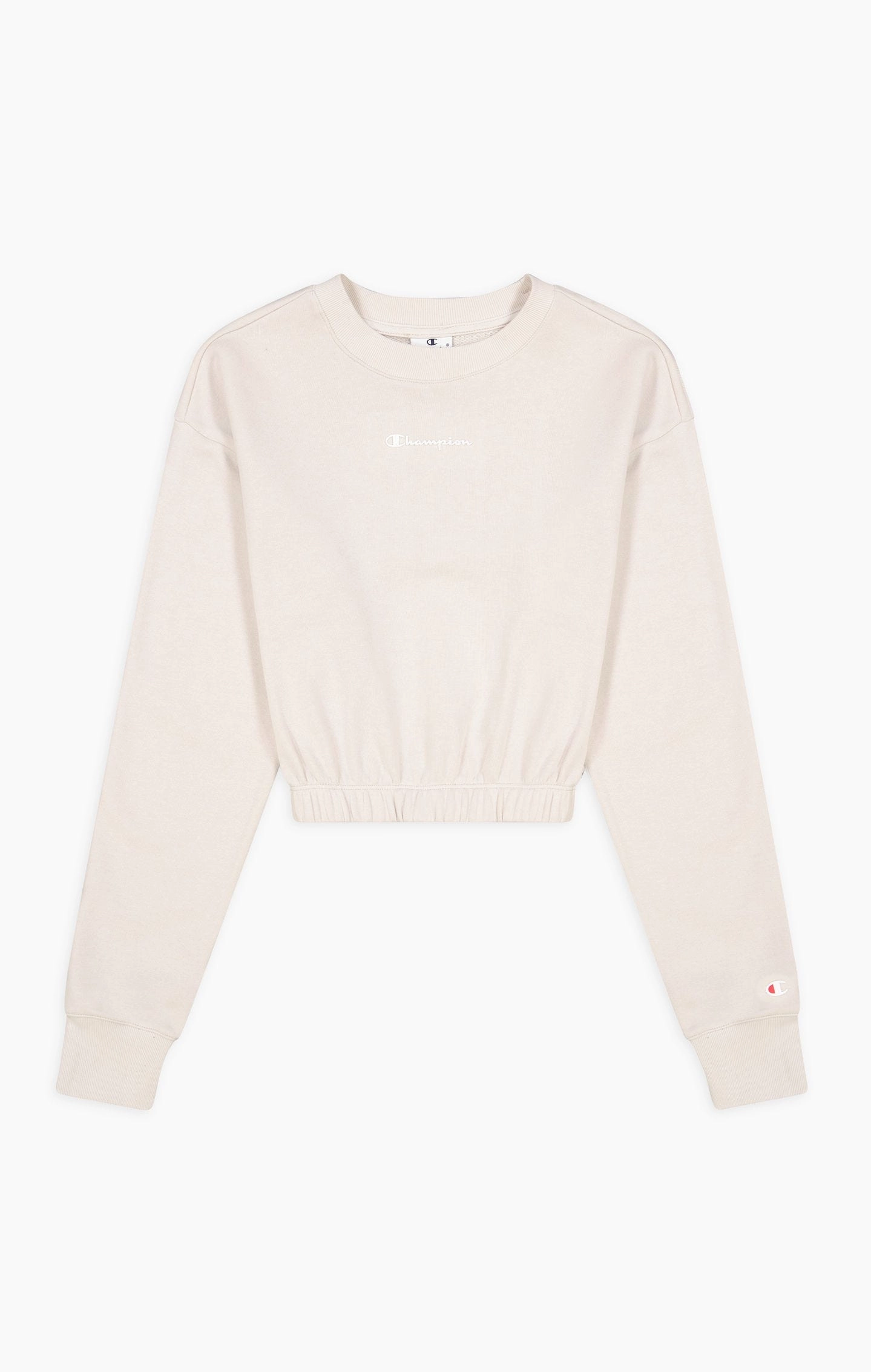 Gerade geschnittenes Sweatshirt mit elastischem Bund