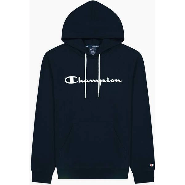Kapuzenpullover aus Baumwollfrottee mit Logo-Schriftzug