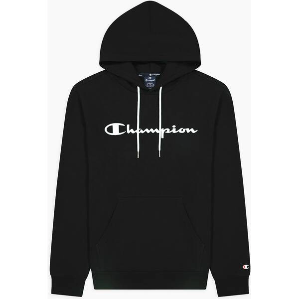 Kapuzenpullover aus Baumwollfrottee mit Logo-Schriftzug