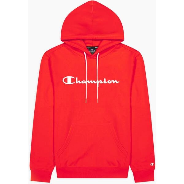 Kapuzenpullover aus Baumwollfrottee mit Logo-Schriftzug