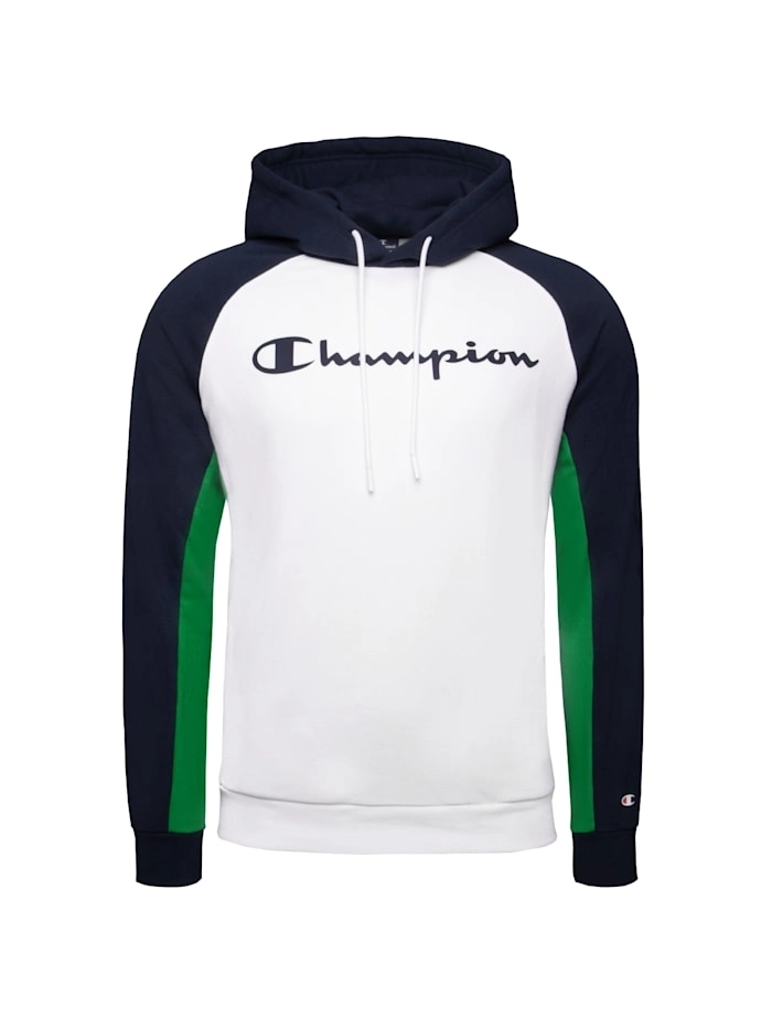 Kapuzenpullover im Baseball-Stil mit Logo-Schriftzug