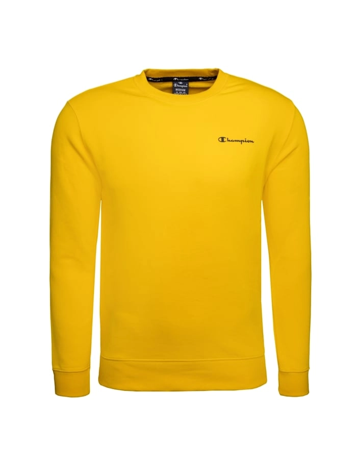 Sweatshirt aus Baumwollfrottee mit kleinem Logo-Schriftzug