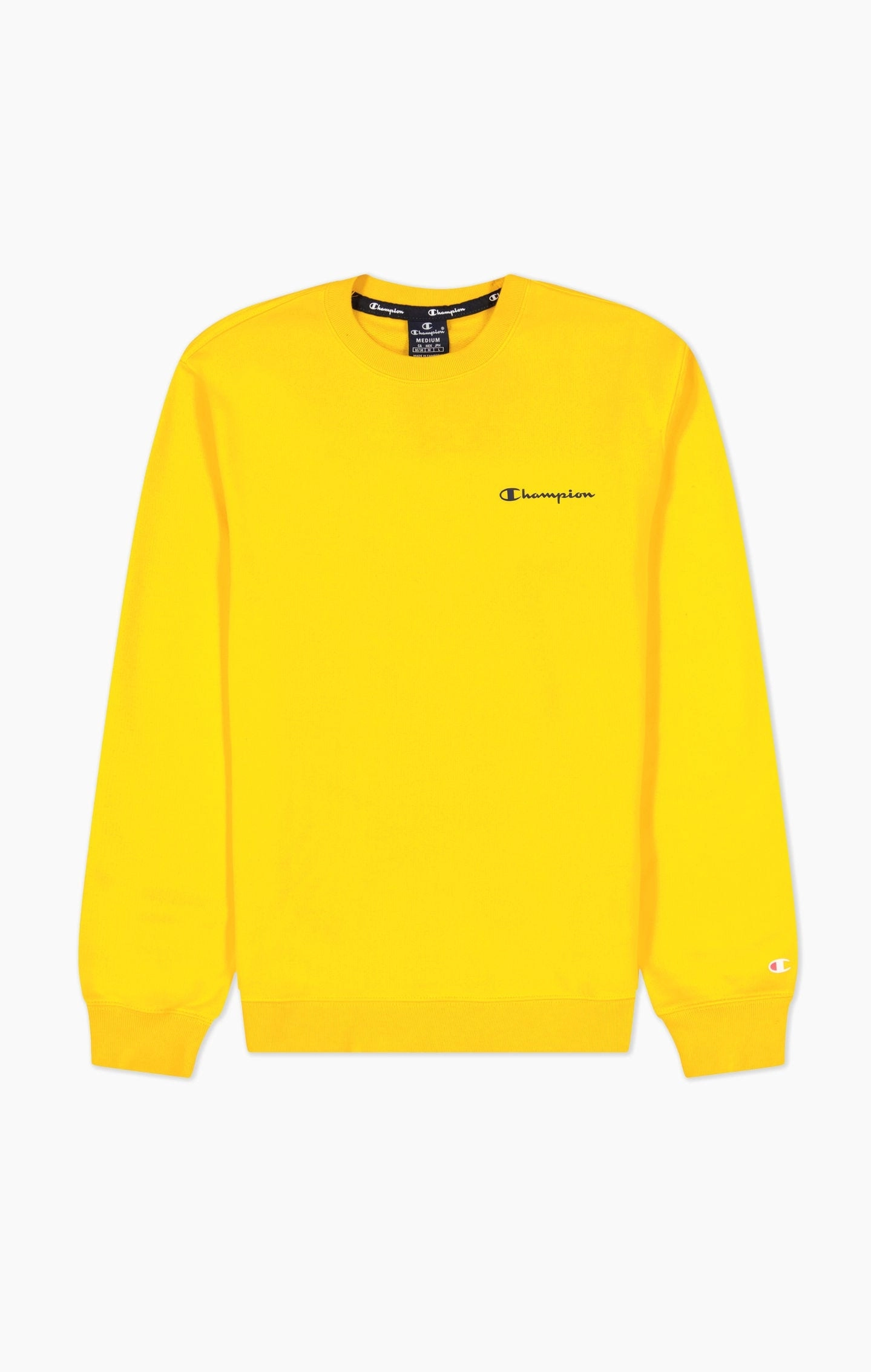Sweatshirt aus Baumwollfrottee mit kleinem Logo-Schriftzug