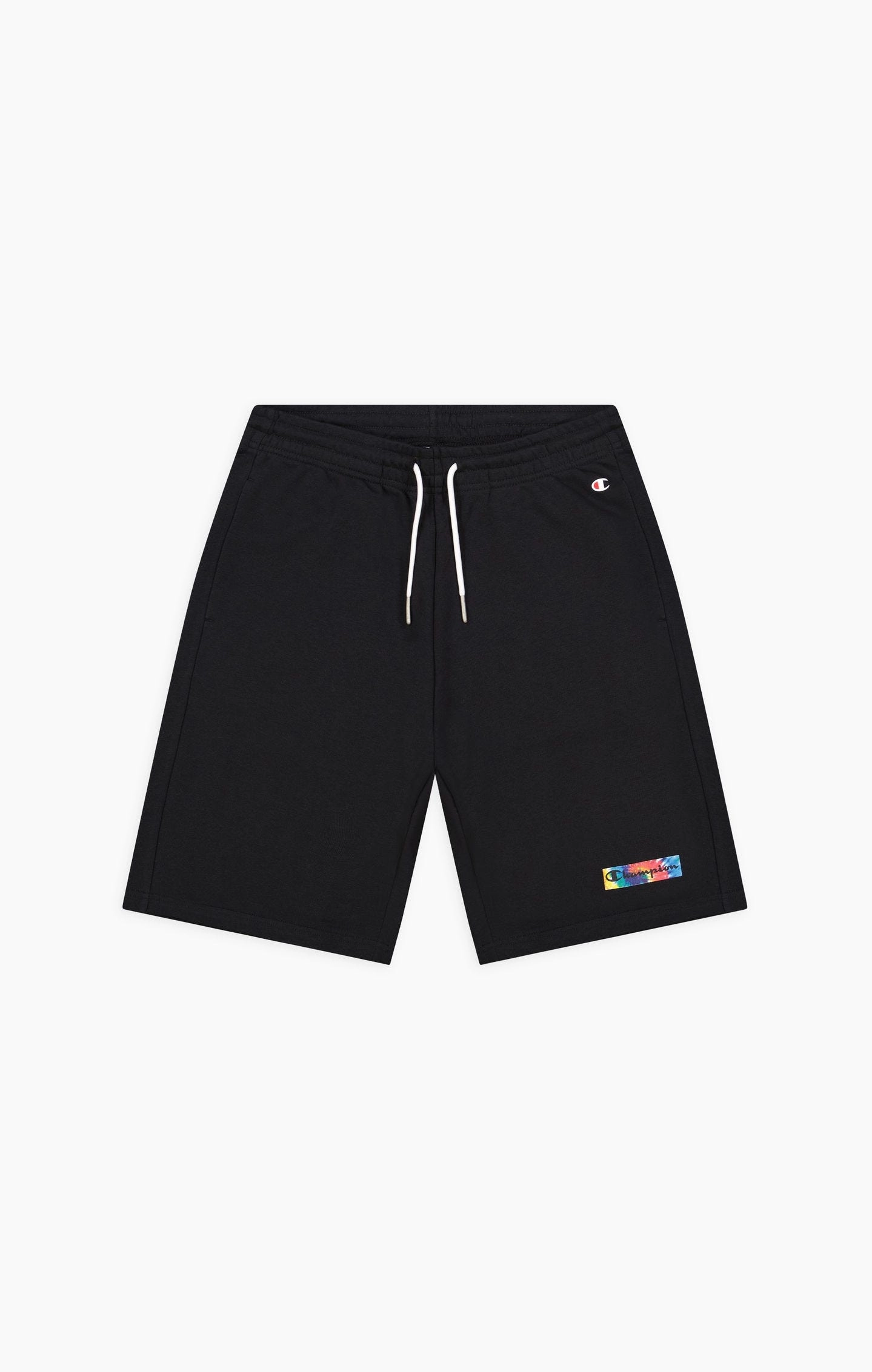 Shorts mit Kordelzug und Grafik mit psychedelischem Batikmuster