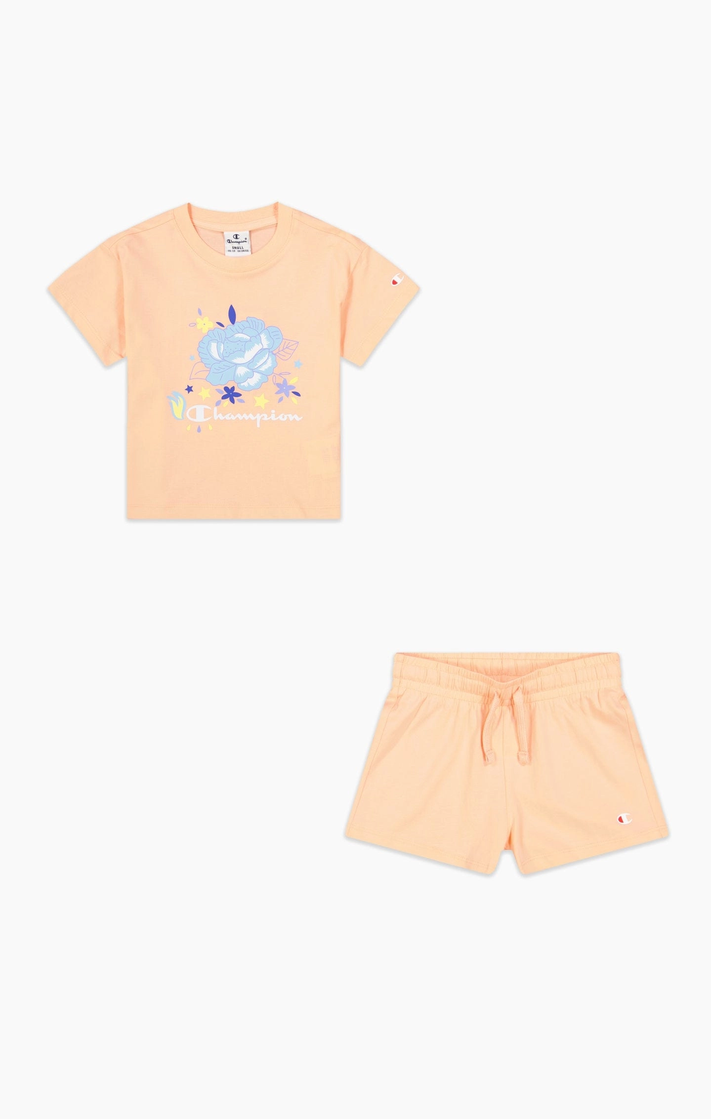 Set mit T-Shirt und Shorts aus leichter Baumwolle