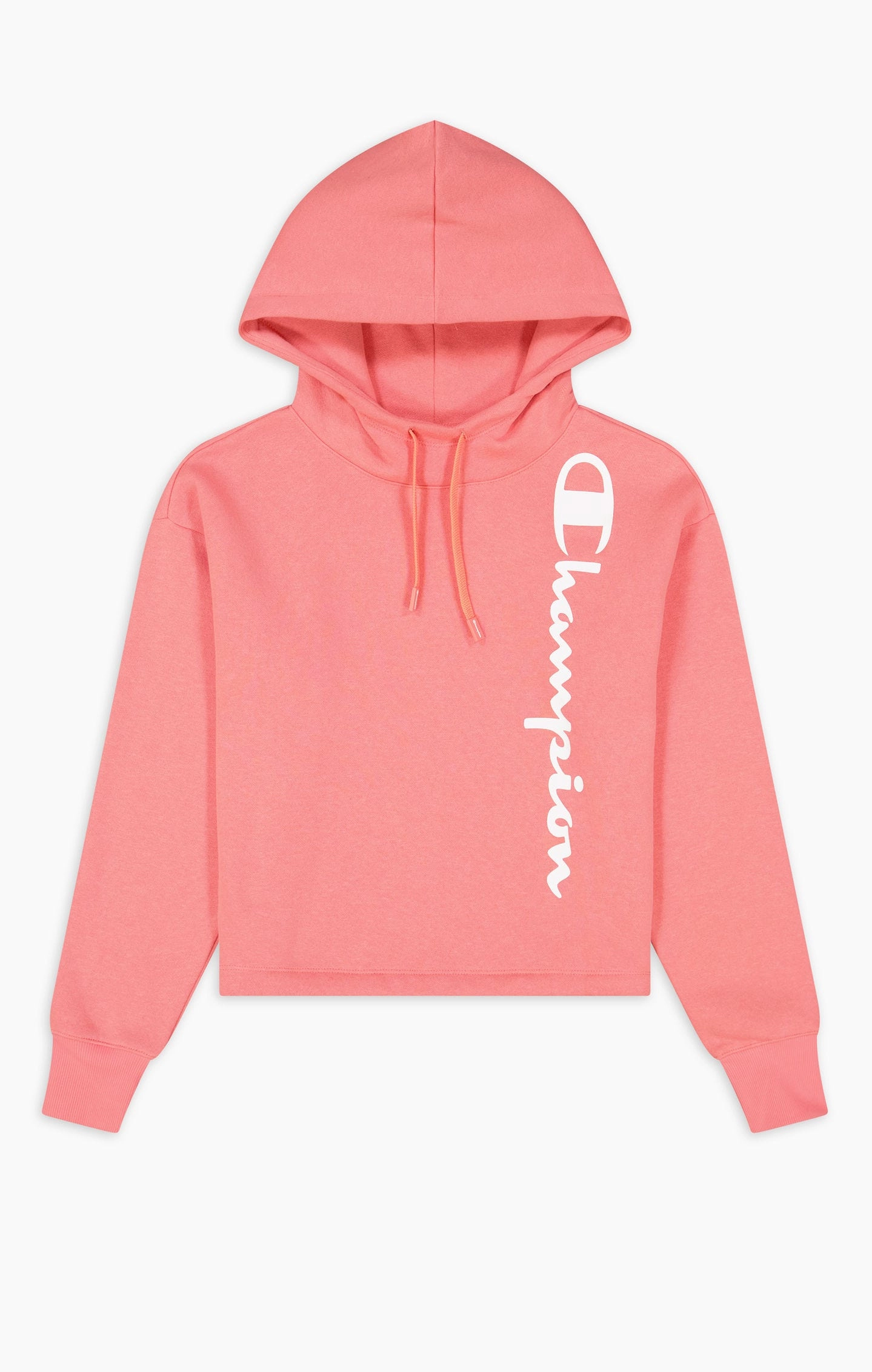 Kapuzenpullover mit Reißverschluss und Printlogo-Schriftzug