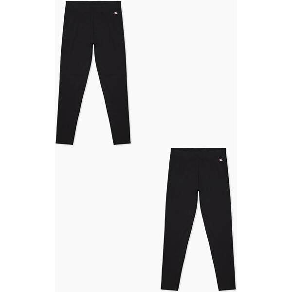 Leggings aus Baumwolle mit C-Logo im Doppelpack