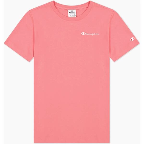 T-Shirt mit kleinem Printlogo-Schriftzug