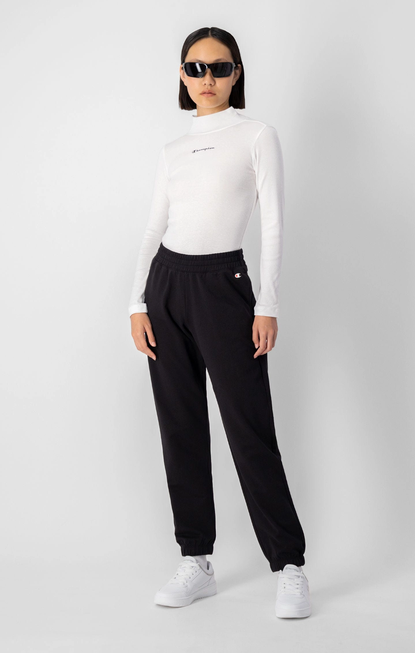 Jogginghose aus Stretch-Baumwolle mit C-Logo