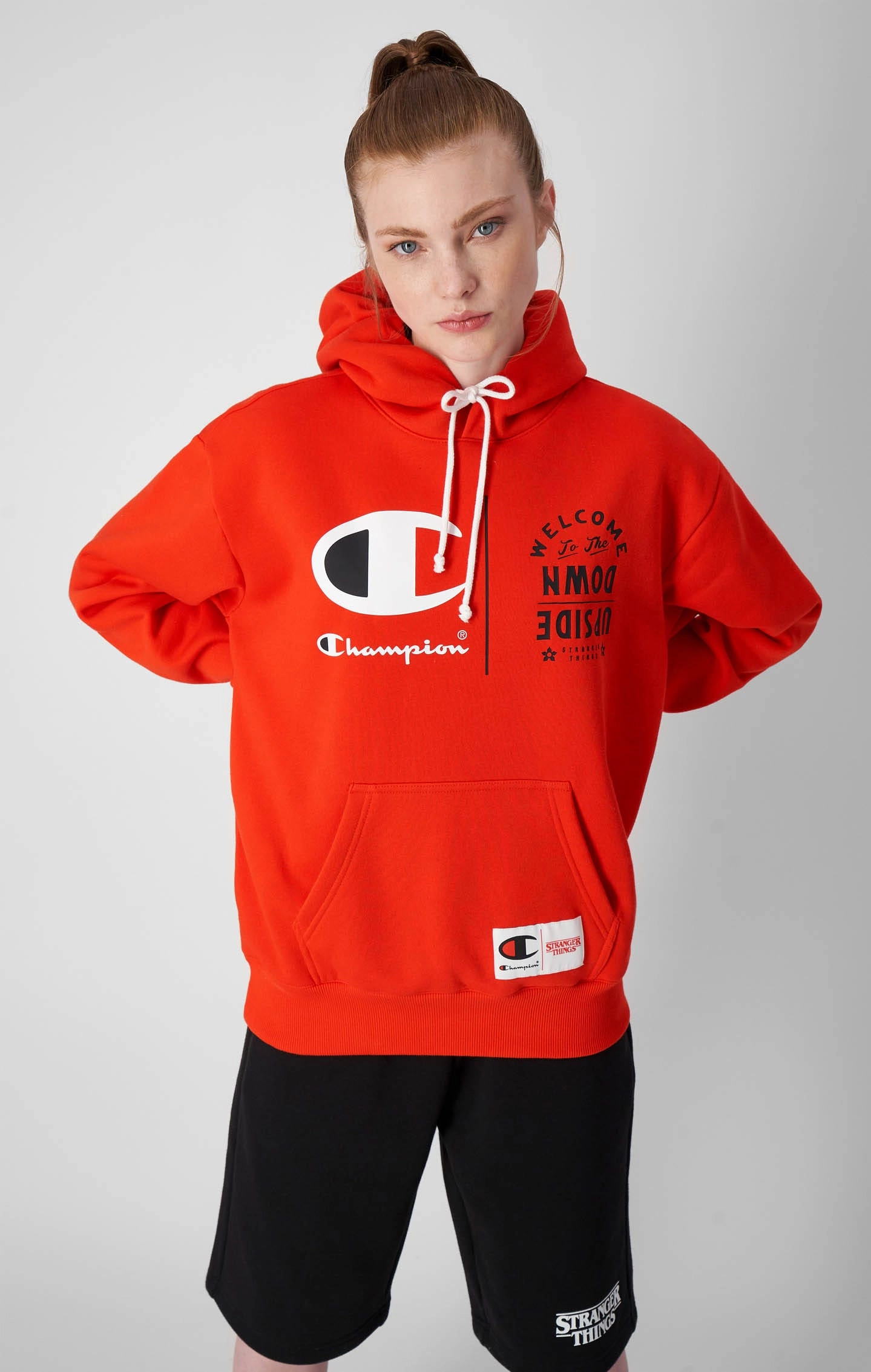 Champion x Stranger Things Kapuzenpullover