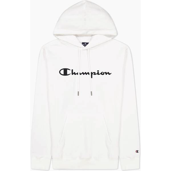 Kapuzenpullover aus Baumwollfleece mit Logo-Schriftzug