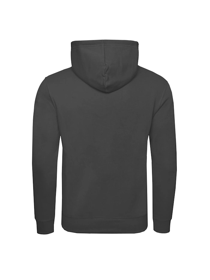 Kapuzenpullover aus Baumwollfleece mit kleinem Logo