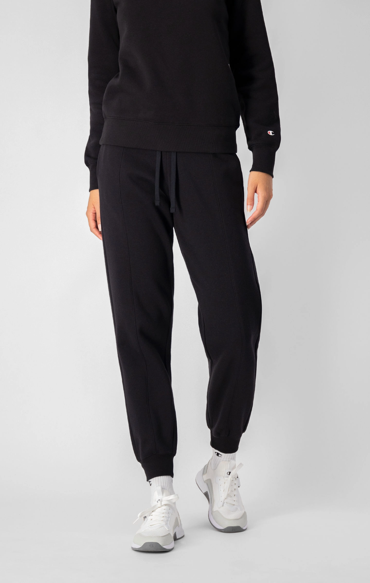 Minimalistische Fleece-Jogginghose mit C-Logo