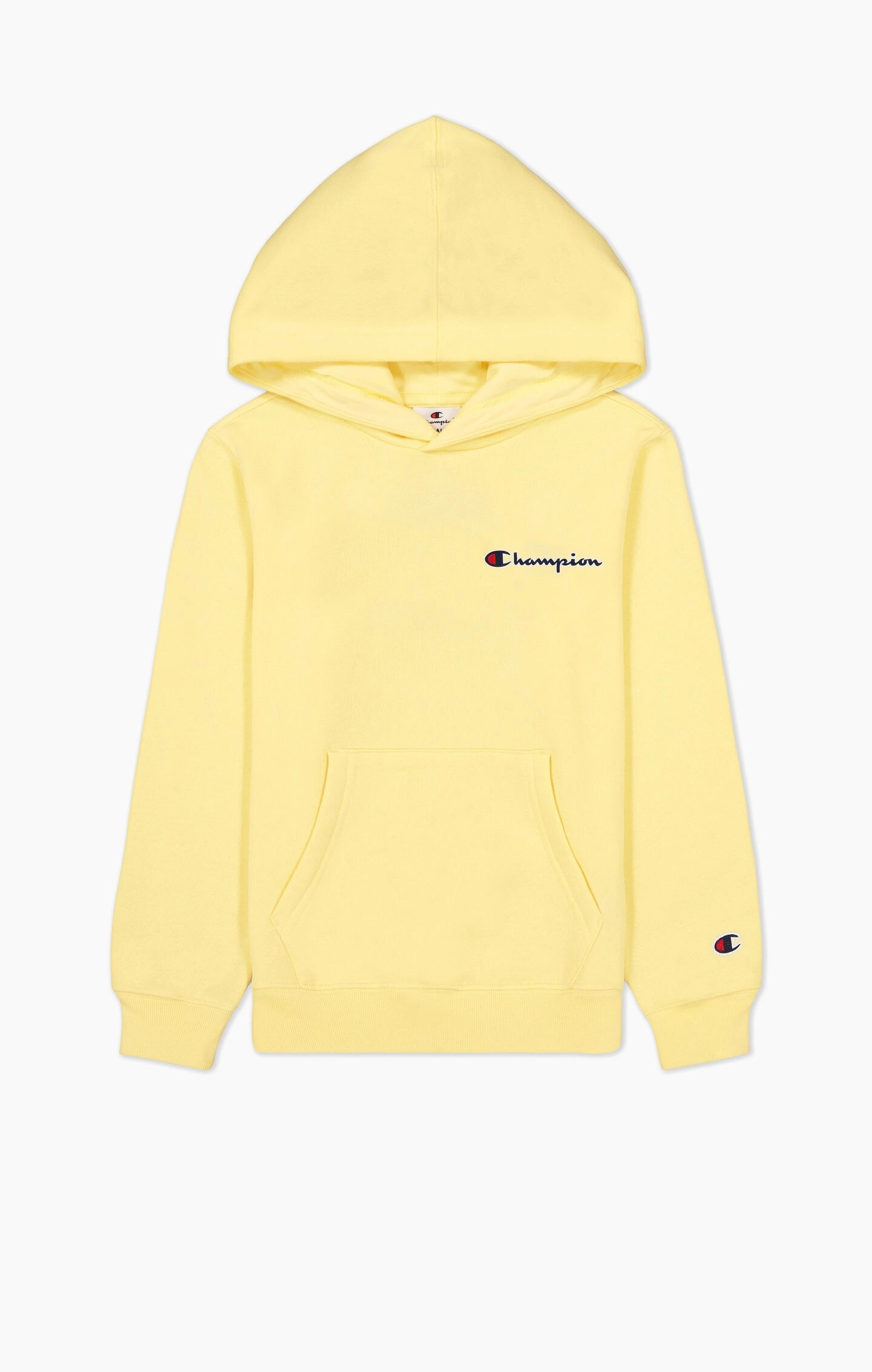 Kapuzenpullover mit kleinem gesticktem Logo-Schriftzug