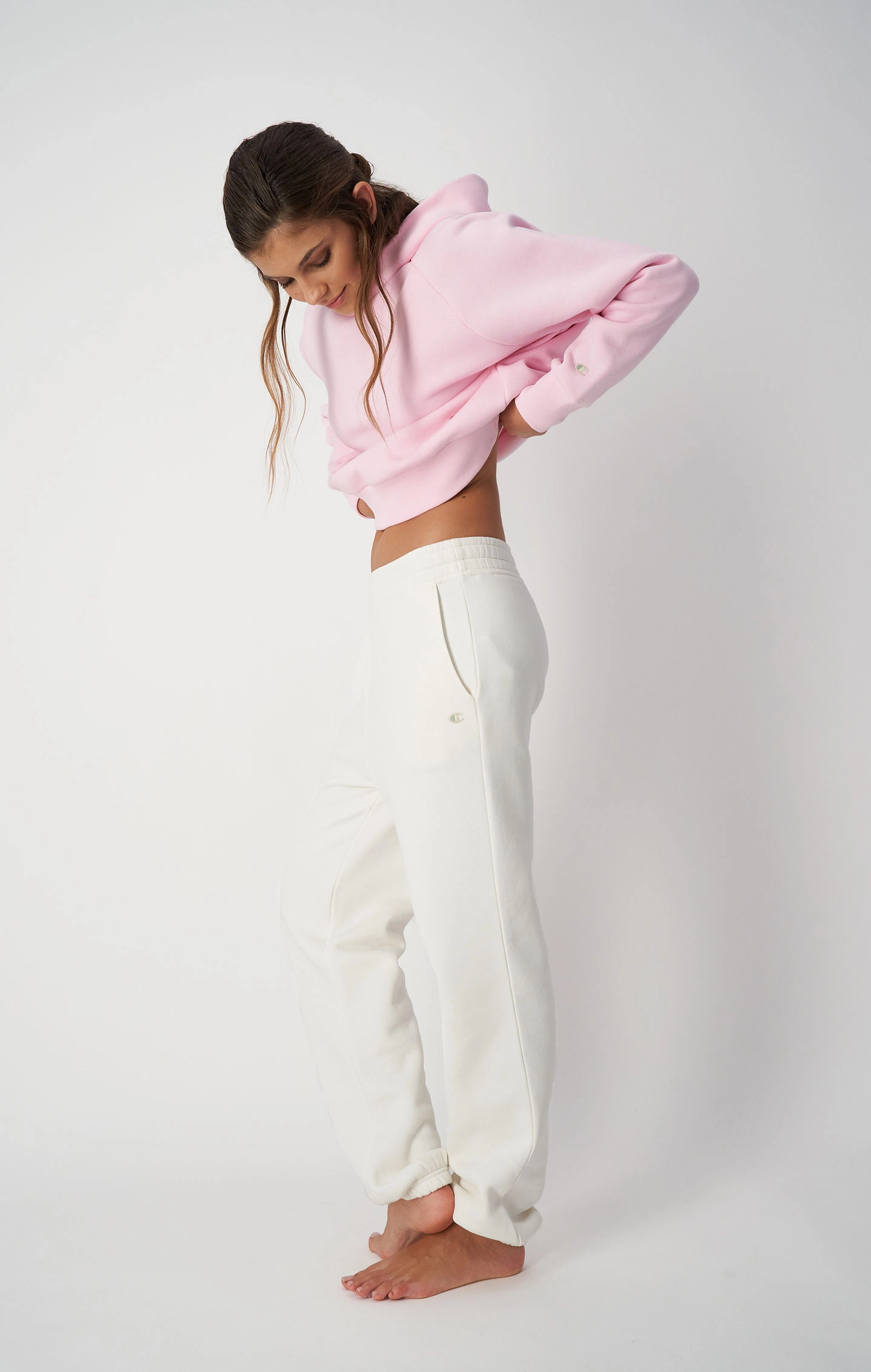 Eco-Future Kapuzenpullover mit C-Logopatch