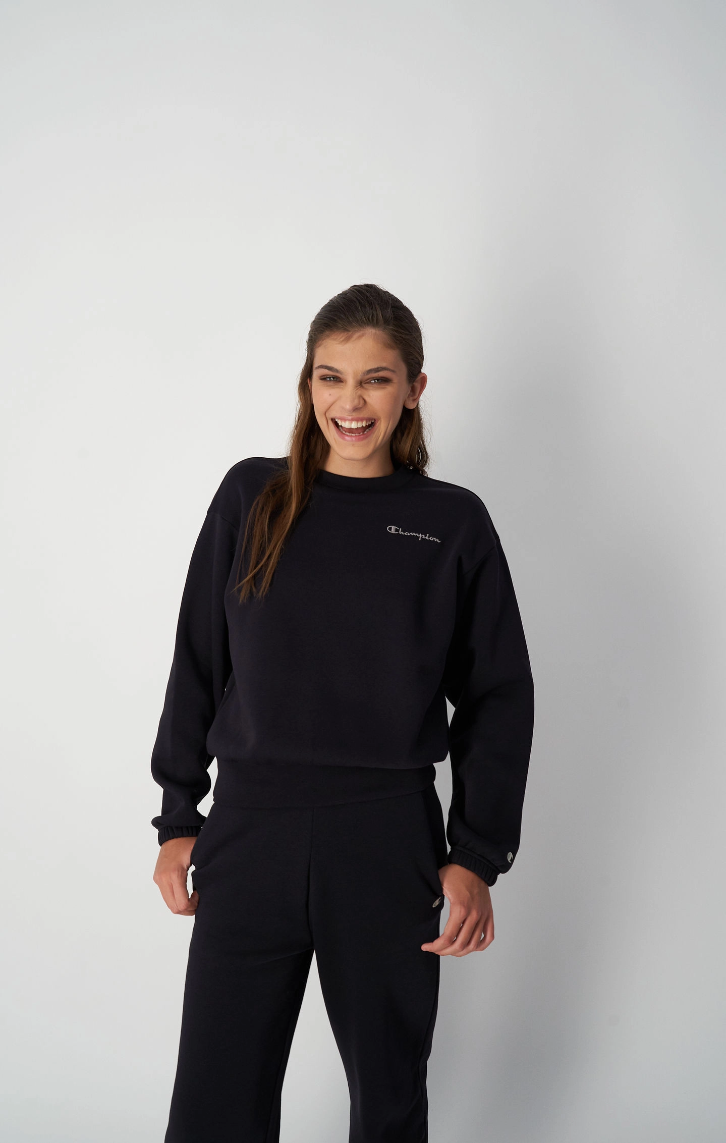 Eco-Future Sweatshirt mit C-Logopatch