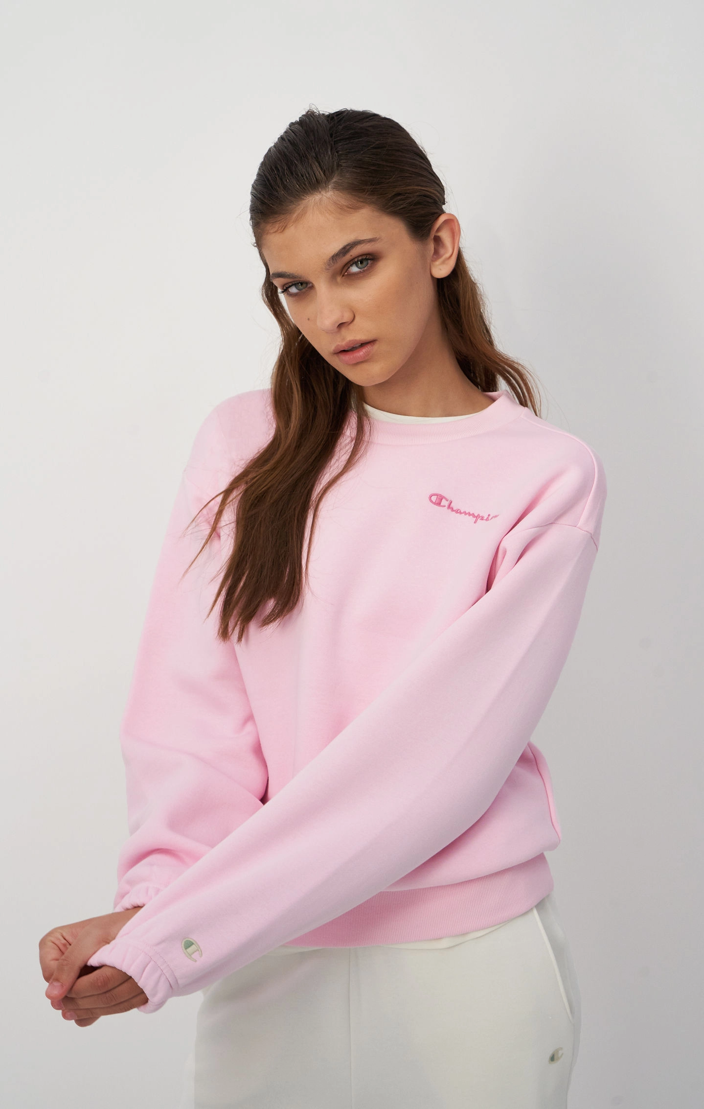 Eco-Future Sweatshirt mit C-Logopatch