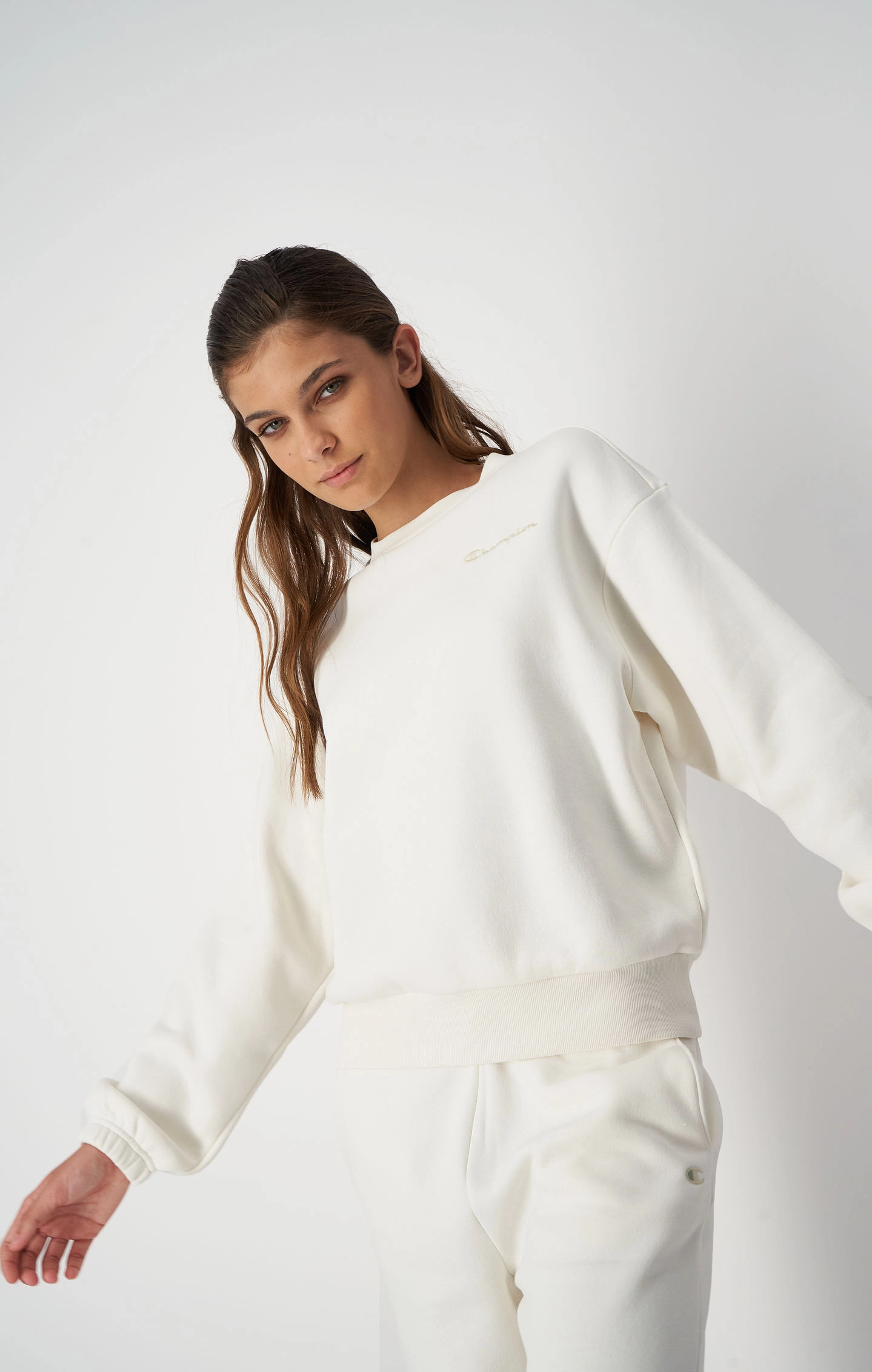 Eco-Future Sweatshirt mit C-Logopatch