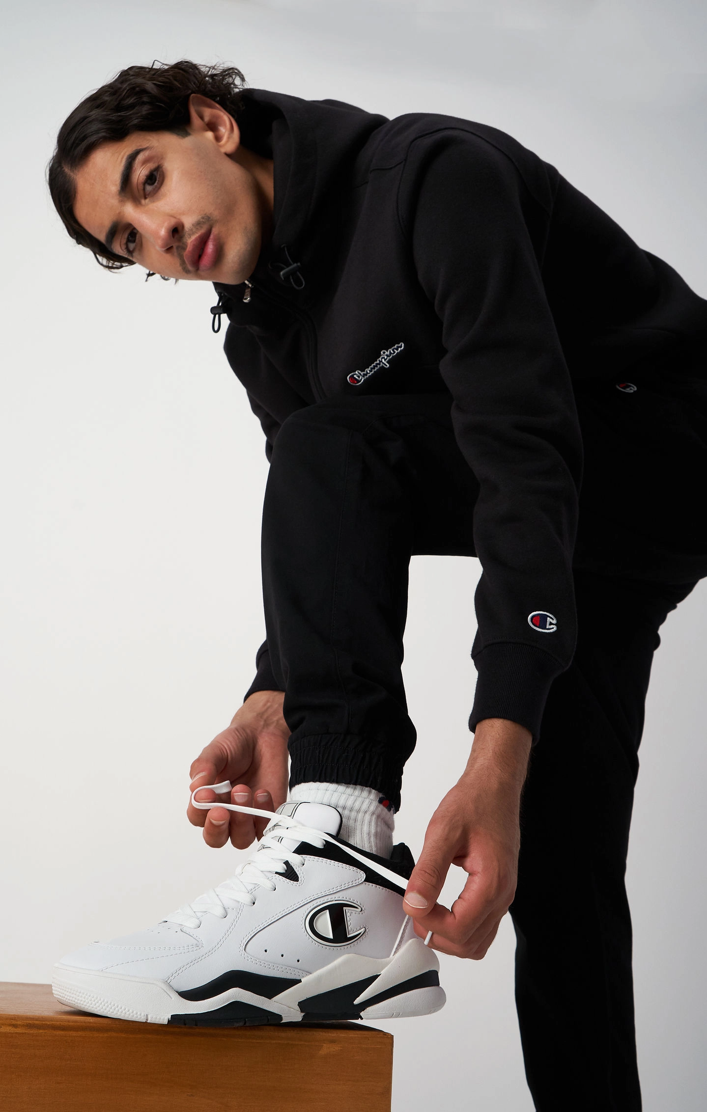 Z90 Mid-Top-Lederturnschuhe