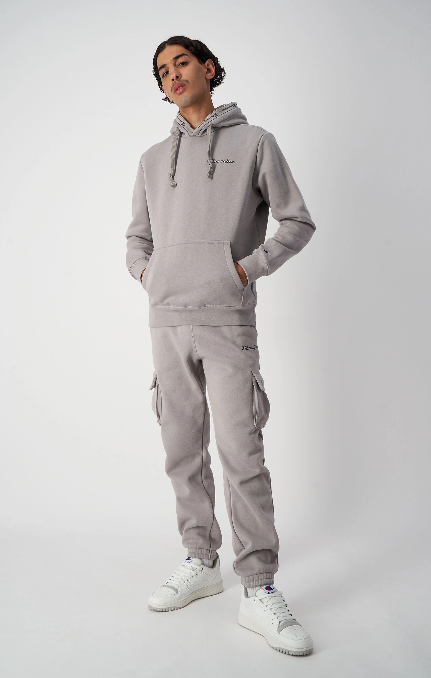 Cargo-Jogginghose aus schwerem Fleece