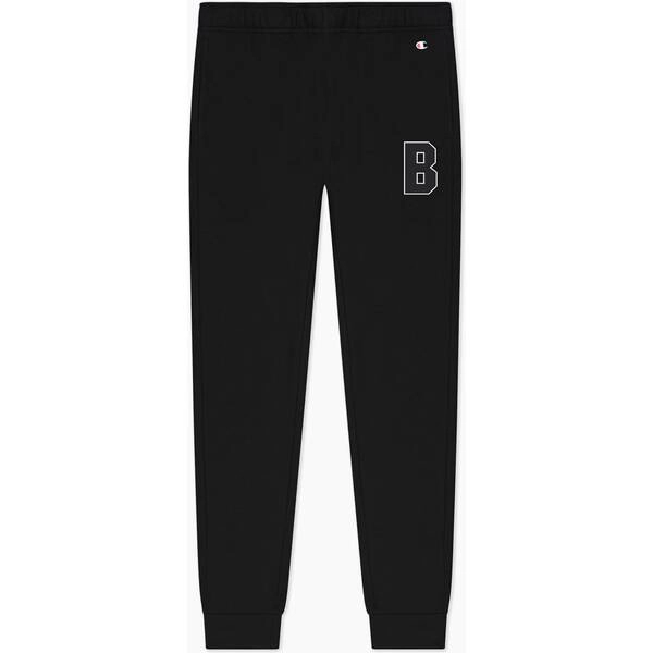 Fleece-Jogginghose mit Logo im College-Stil