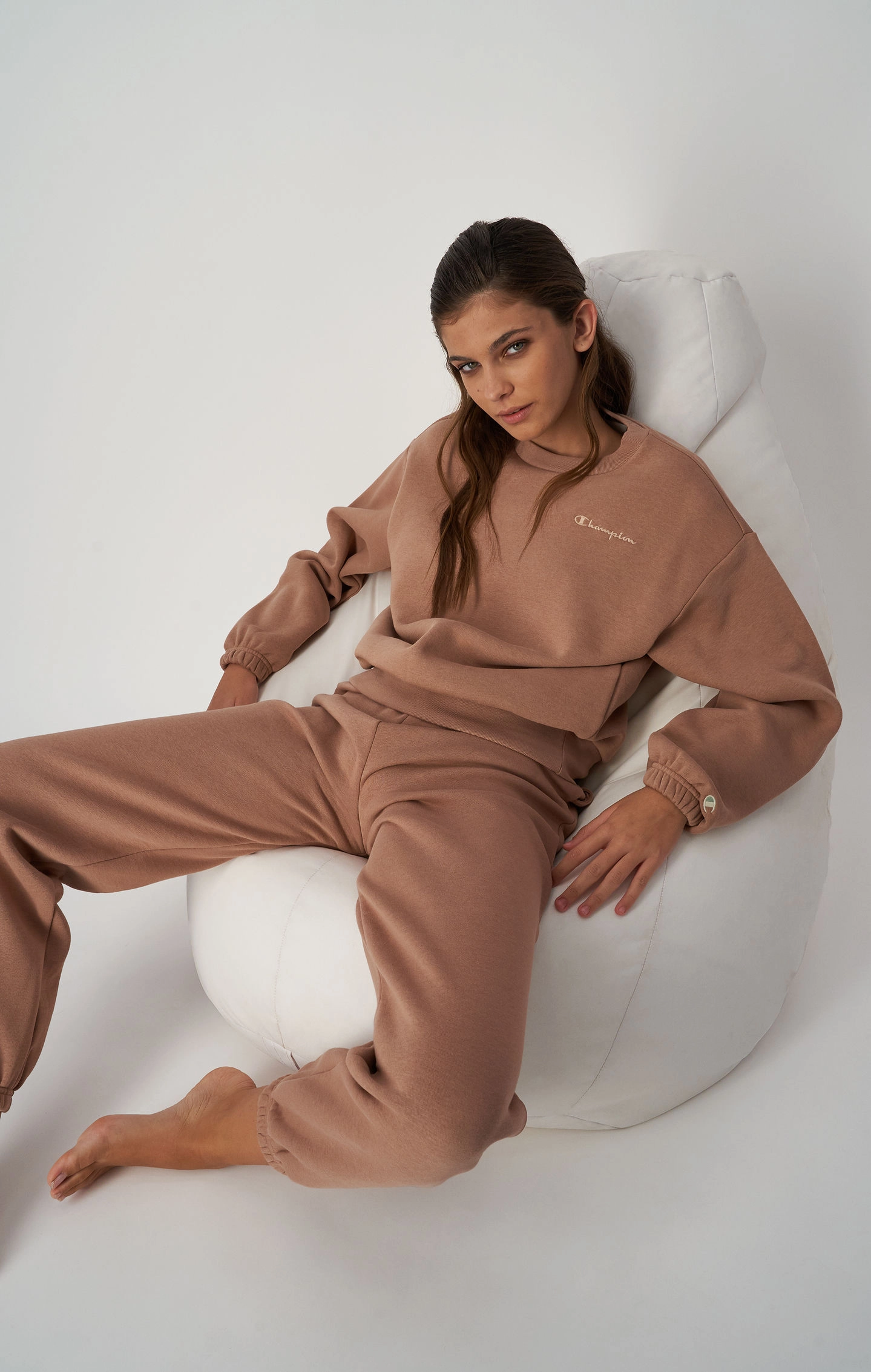 Eco-Future Jogginghose mit C-Logopatch