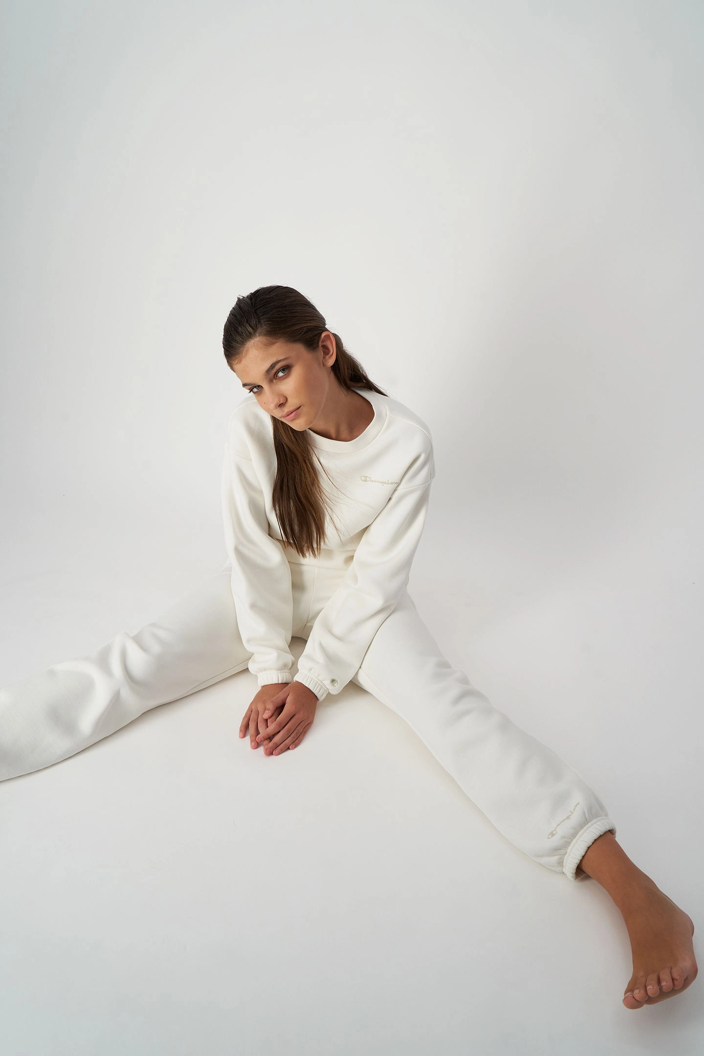 Eco-Future Jogginghose mit C-Logopatch