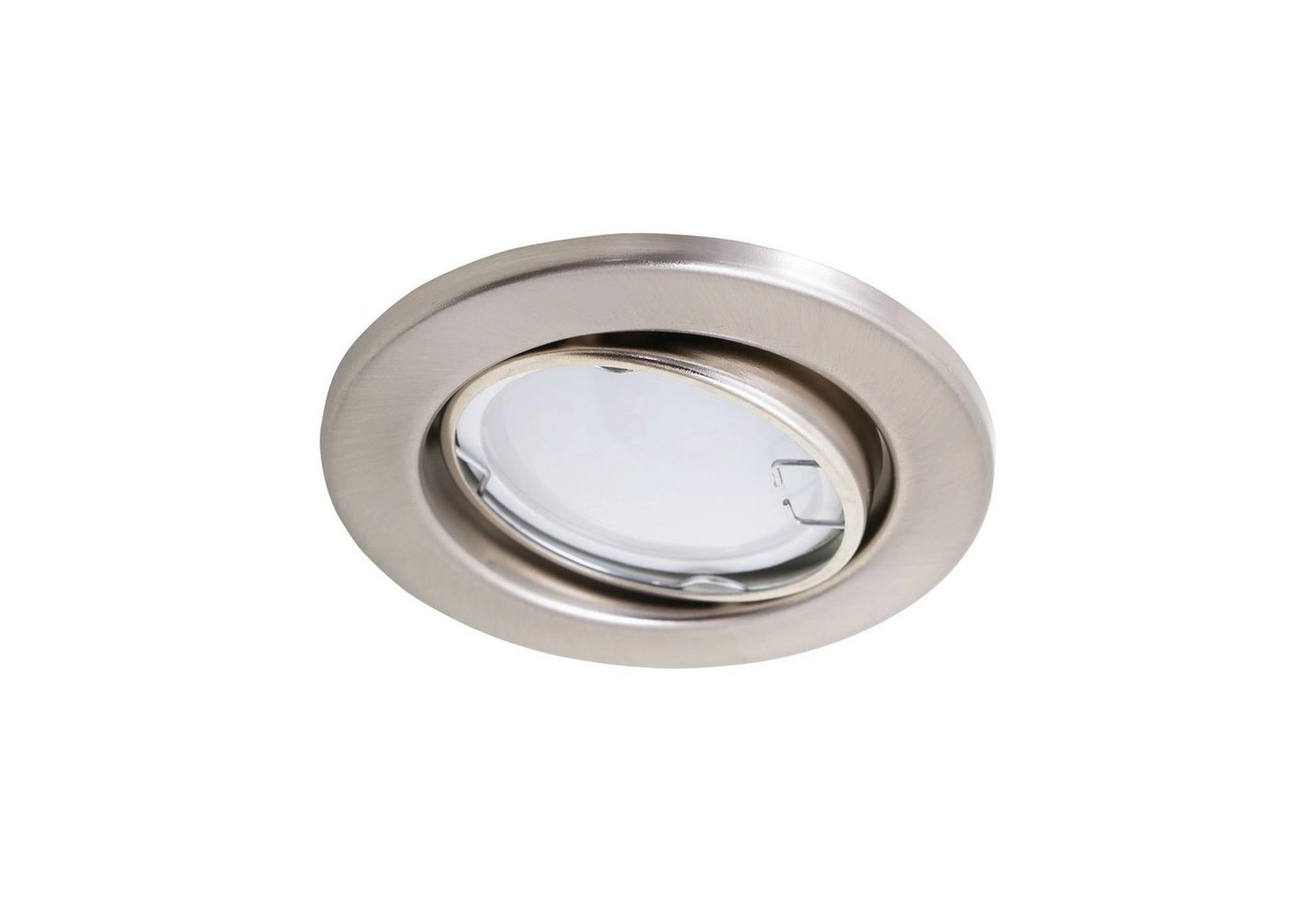 3er-Set Spot Einbauleuchte, Ø 8,6 cm, 3 W, Matt-Nickel