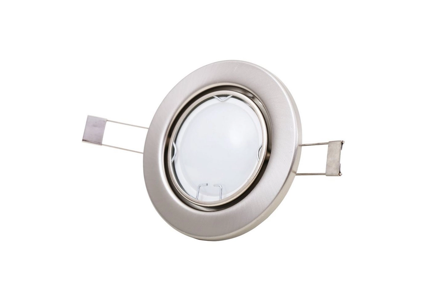 3er-Set Spot Einbauleuchte, Ø 8,6 cm, 3 W, Matt-Nickel