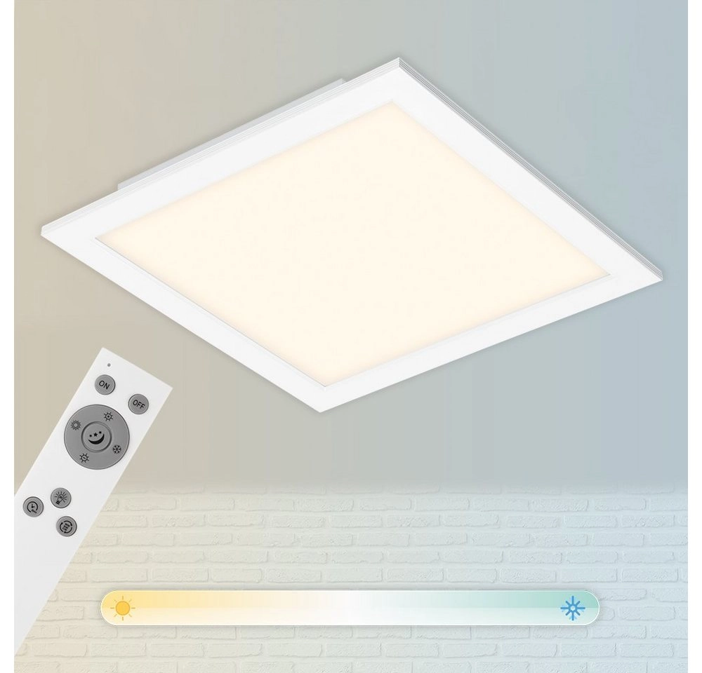 CCT LED Panel, 29,5 cm, 1800 LUMEN, 18 WATT, Weiß