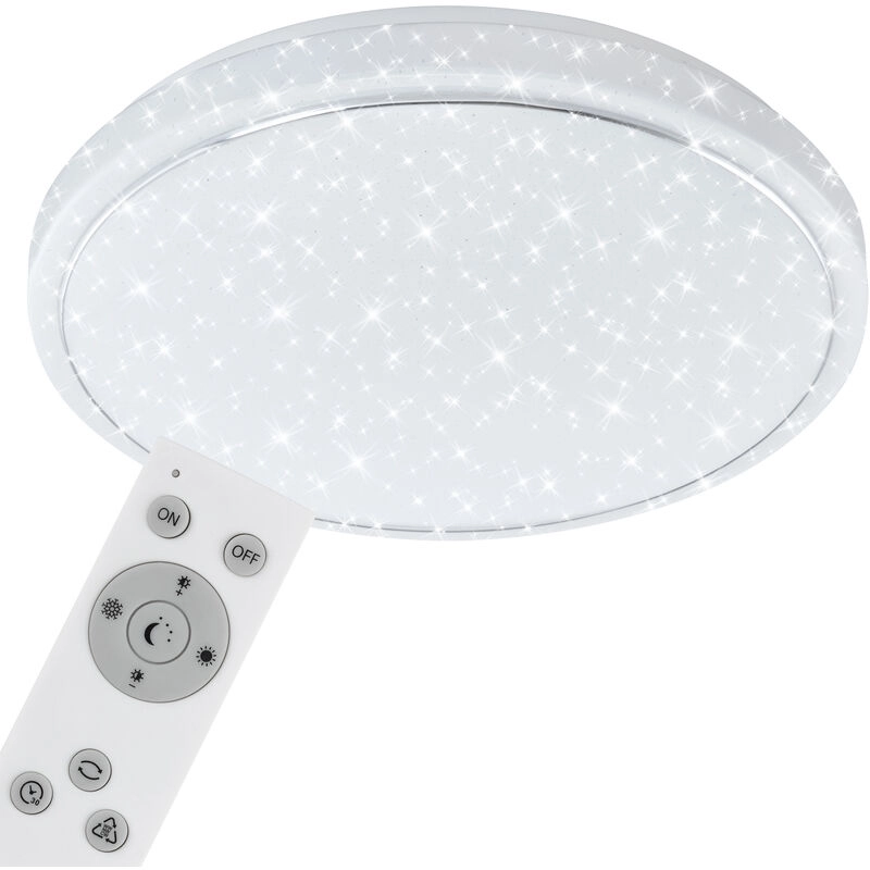 STERNENHIMMEL LED Deckenleuchte, Ø 56 cm, 48 W, Weiß