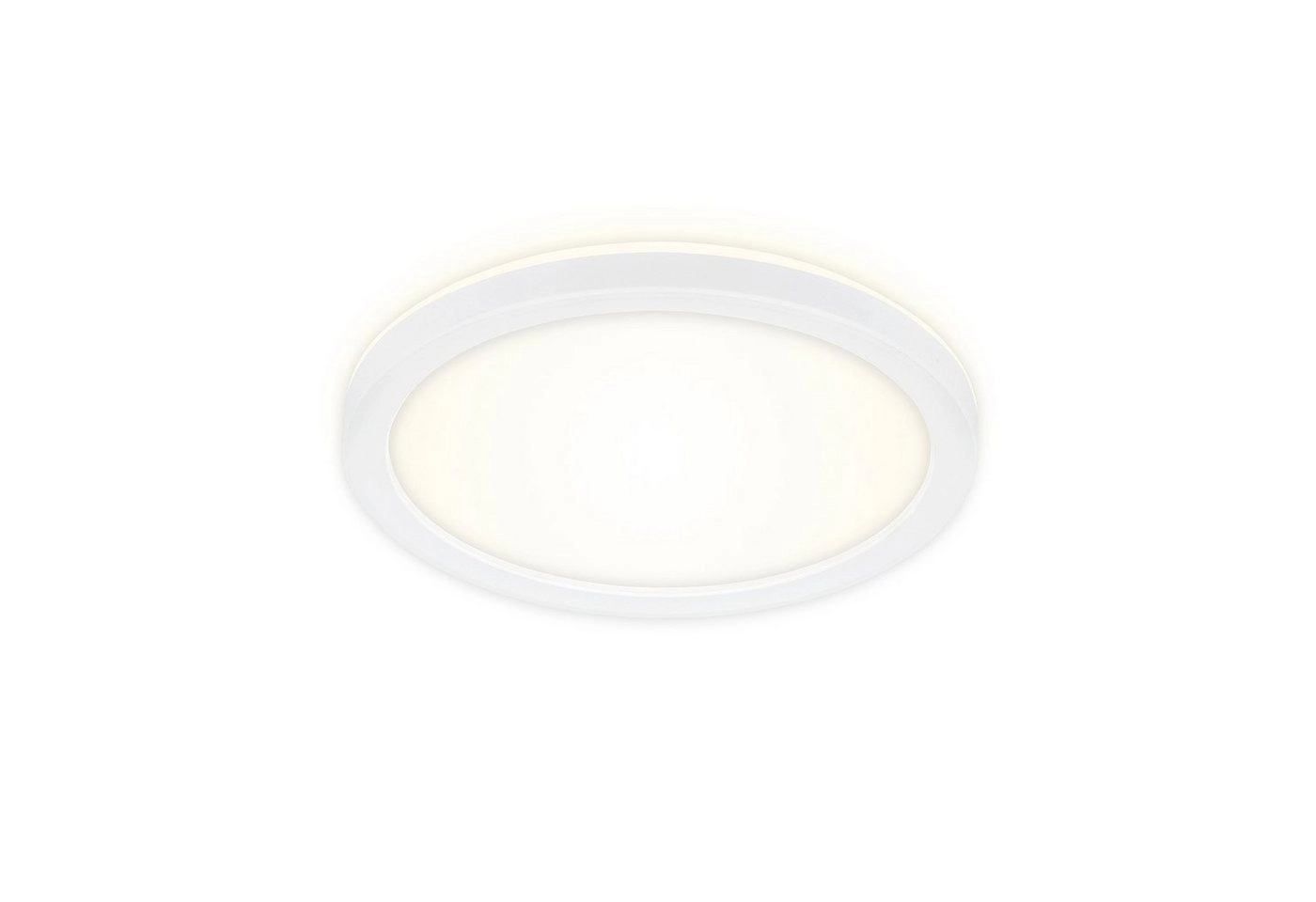 SLIM LED Panel, Ø 19 cm, 1400 LUMEN, 12 WATT, Weiß