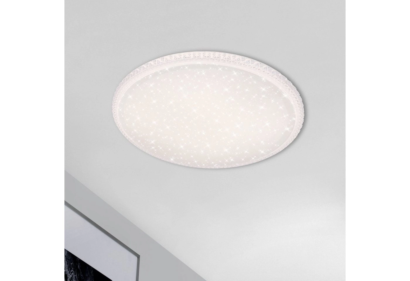 STERNENHIMMEL LED Deckenleuchte, Ø 60 cm, 48 W, Weiß