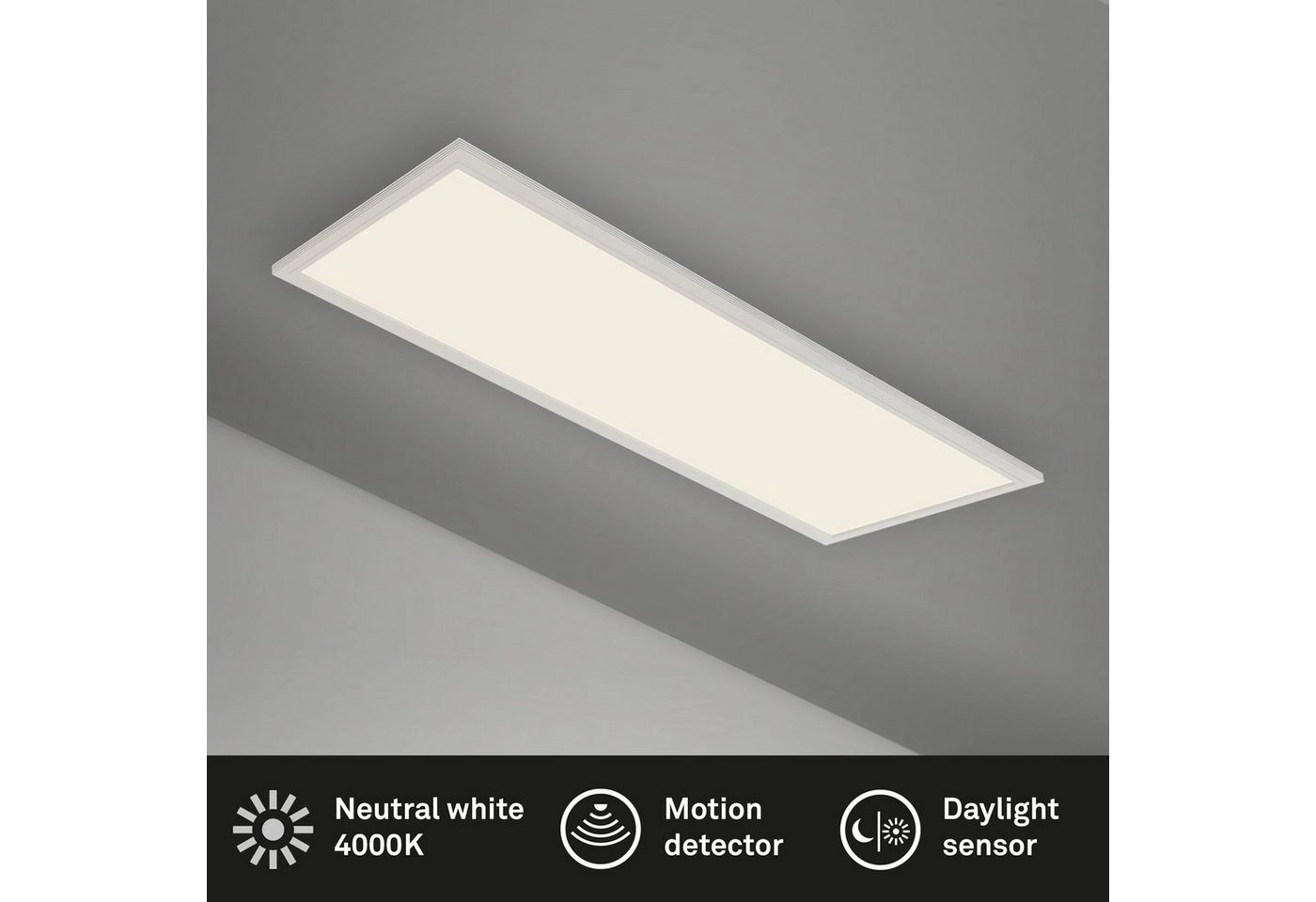 Sensor LED Panel, 119,5 cm, 4100 LUMEN, 38 WATT, Weiß