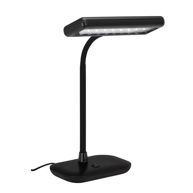 LED Tischleuchte, 44 cm, 7,5 W, Schwarz