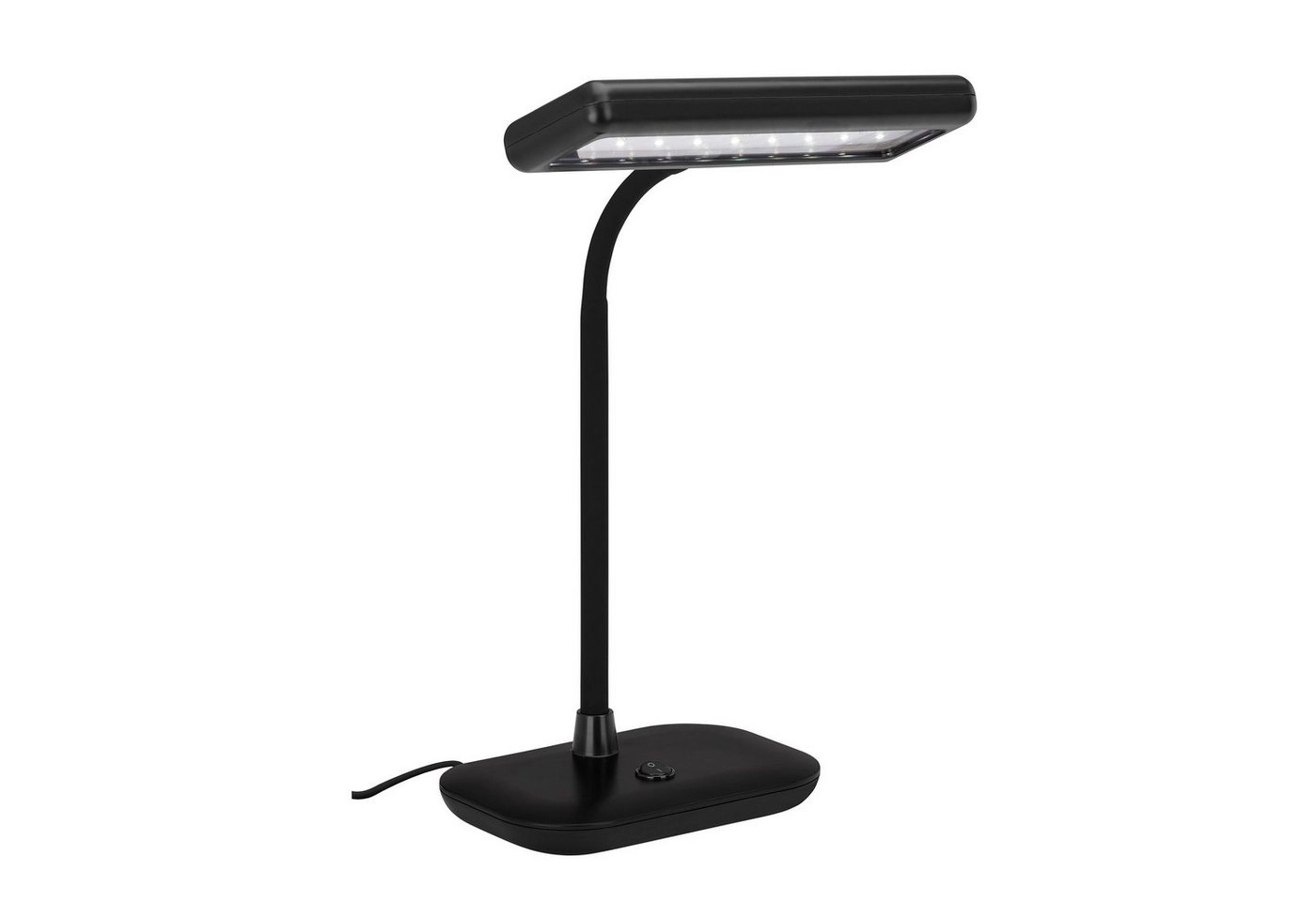 LED Tischleuchte, 44 cm, 7,5 W, Schwarz