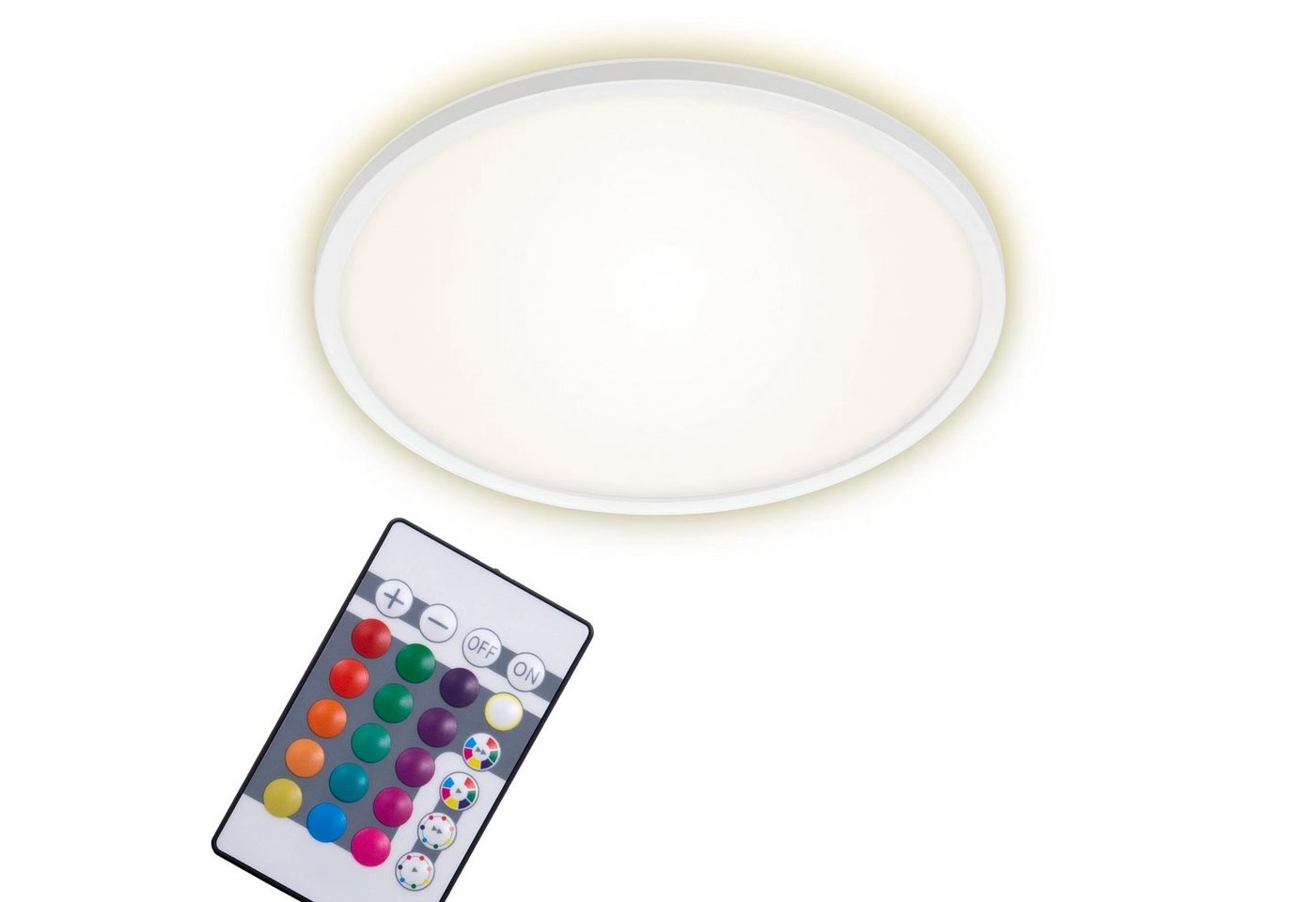 SLIM LED Panel, Ø 42 cm, 2700 LUMEN, 22 WATT, Weiß