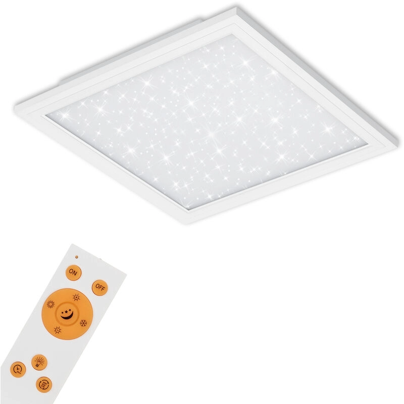 STERNENHIMMEL LED Panel, 59,6 cm, 3800 LUMEN, 36 WATT, Weiß