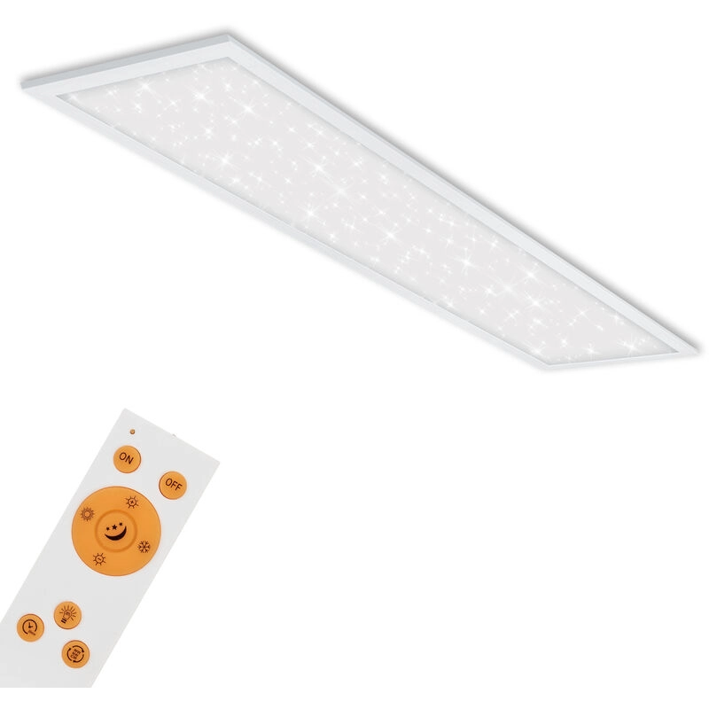 STERNENHIMMEL LED Panel, 119,5 cm, 3800 LUMEN, 36 WATT, Weiß