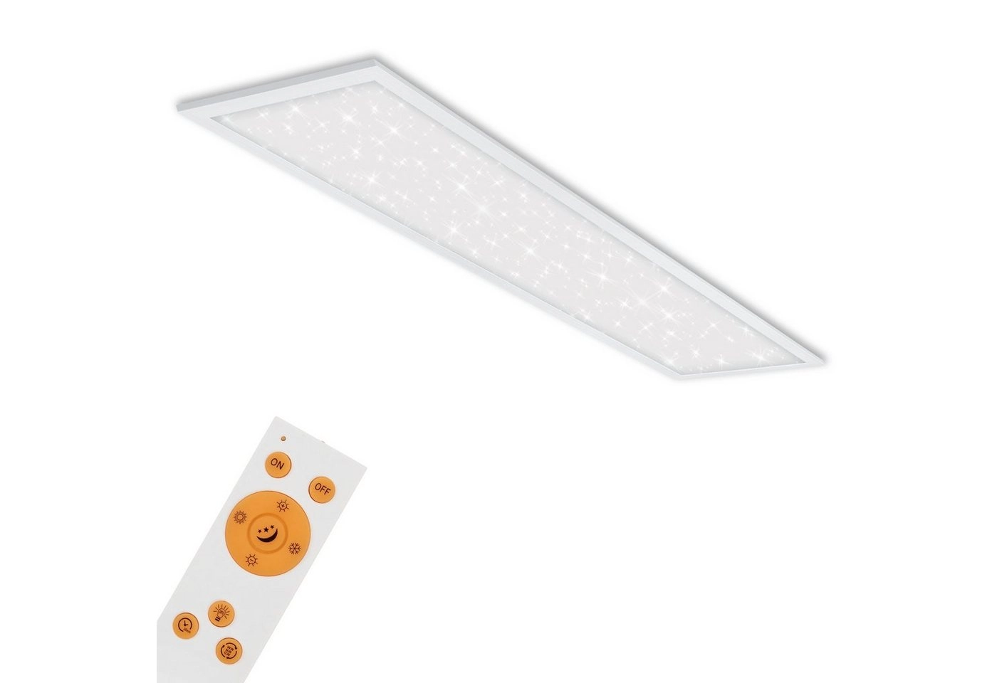 STERNENHIMMEL LED Panel, 119,5 cm, 3800 LUMEN, 36 WATT, Weiß