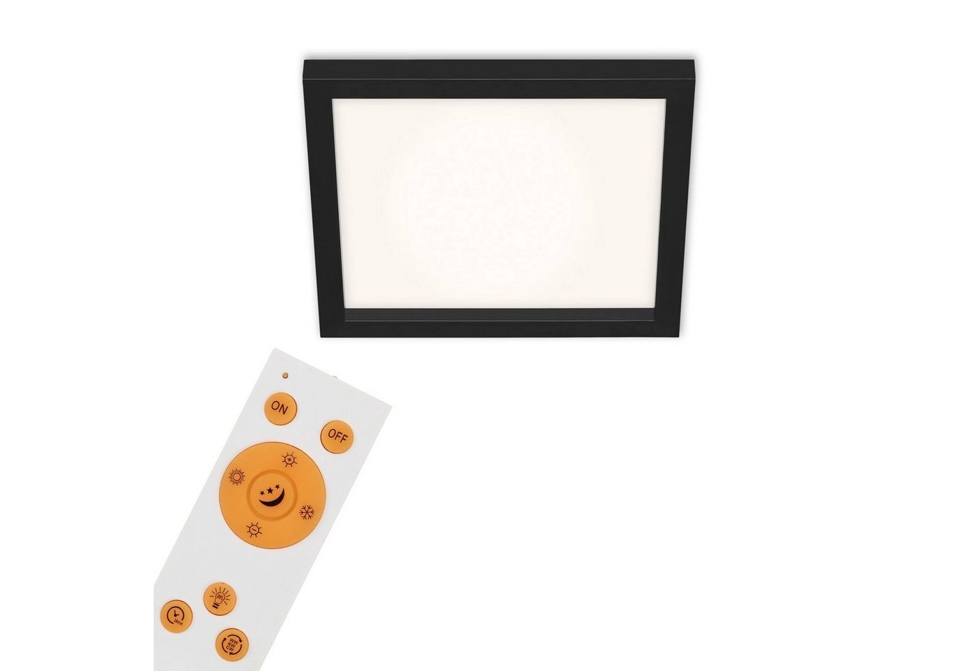 CCT LED Panel, 29,5 cm, 1800 LUMEN, 18 WATT, Schwarz