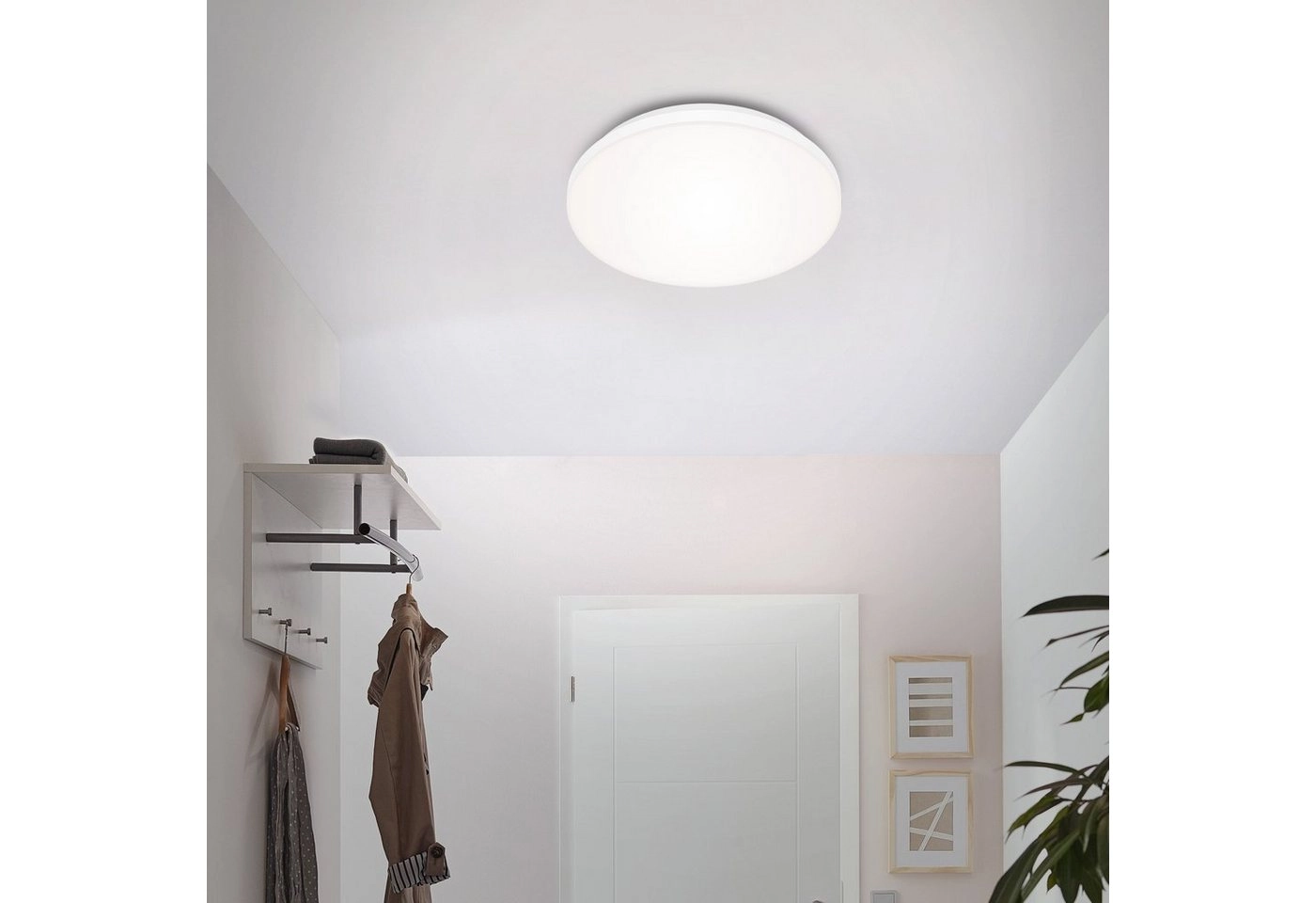 FRAMELESS LED Panel, Ø 30 cm, 1600 LUMEN, 12 WATT, Weiß