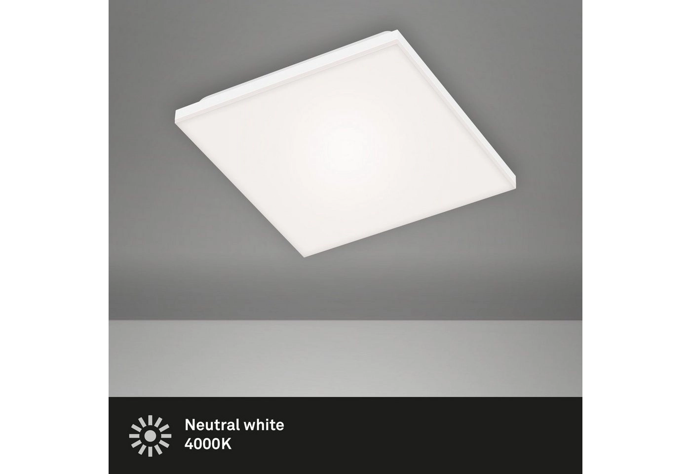 FRAMELESS LED Panel, 29,5 cm, 1600 LUMEN, 12 WATT, Weiß