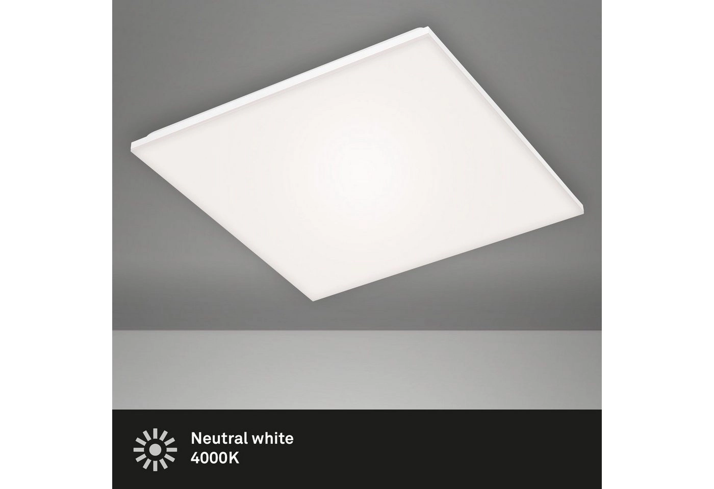 FRAMELESS LED Panel, 59,5 cm, 3800 LUMEN, 38 WATT, Weiß