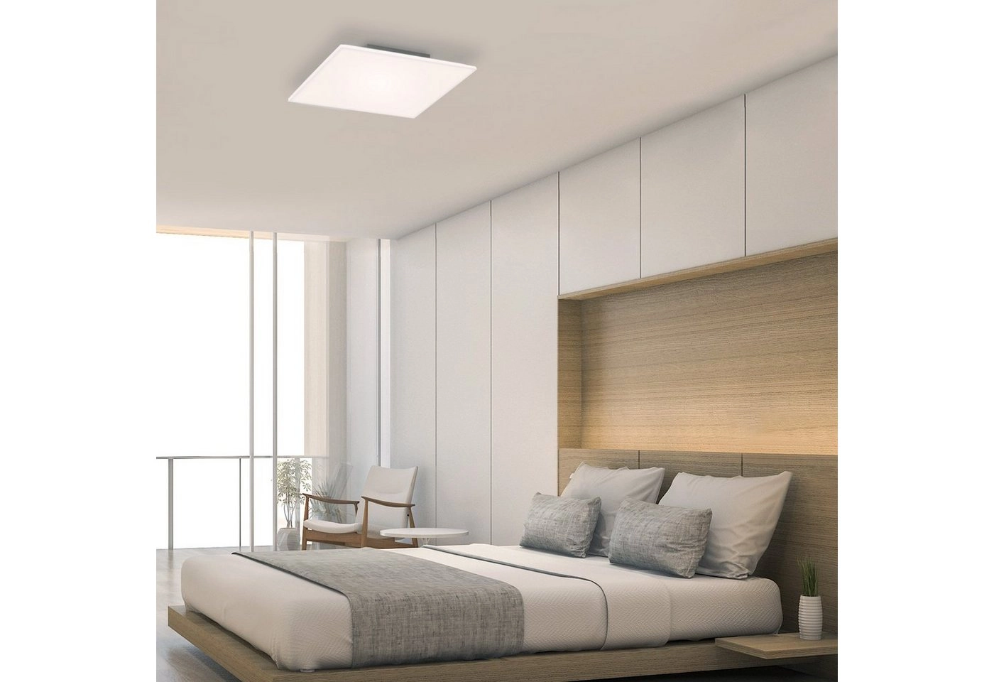 FRAMELESS LED Panel, 59,5 cm, 3800 LUMEN, 38 WATT, Weiß