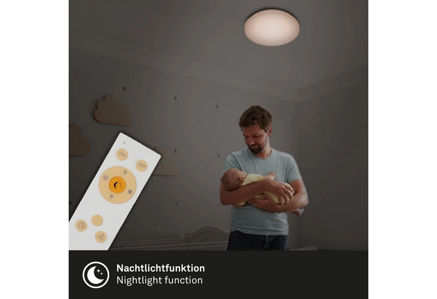 FRAMELESS LED Panel, Ø 30 cm, 1600 LUMEN, 12 WATT, Weiß