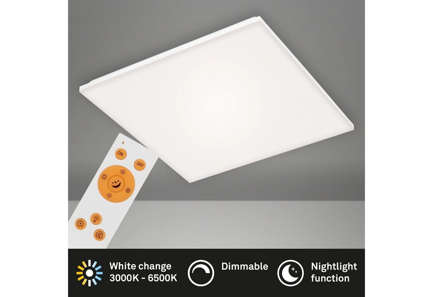 FRAMELESS LED Panel, 59,5 cm, 3800 LUMEN, 38 WATT, Weiß