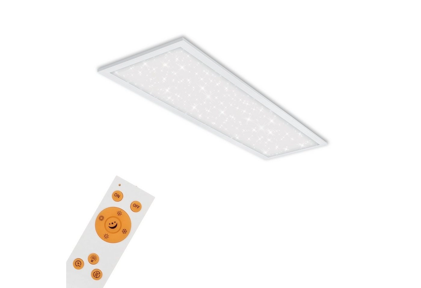 STERNENHIMMEL LED Panel, 100 cm, 2200 LUMEN, 24 WATT, Weiß